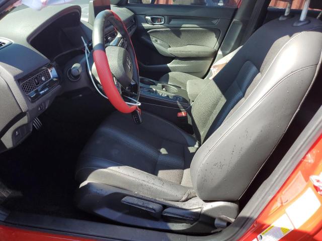 2HGFE2F55SH540809 - 2025 HONDA CIVIC SPORT RED photo 7