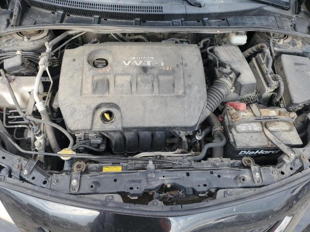 JTDBU4EE3AJ087591 - 2010 TOYOTA COROLLA BASE Noir photo 11