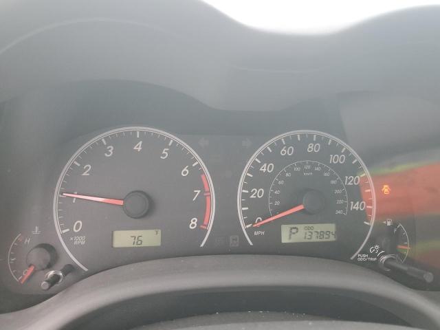 JTDBU4EE3AJ087591 - 2010 TOYOTA COROLLA BASE Noir photo 9