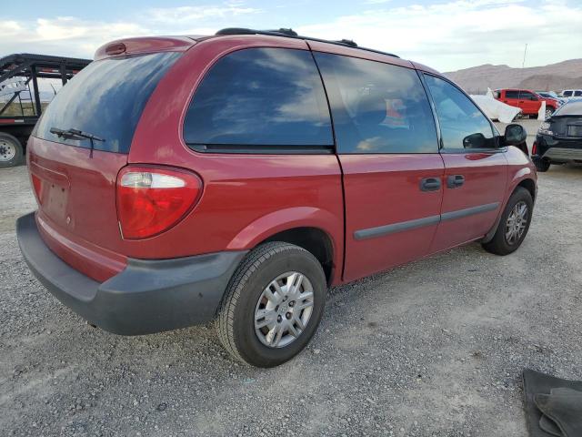 1D4GP25RX6B657014 - 2006 DODGE CARAVAN SE BURGUNDY photo 3