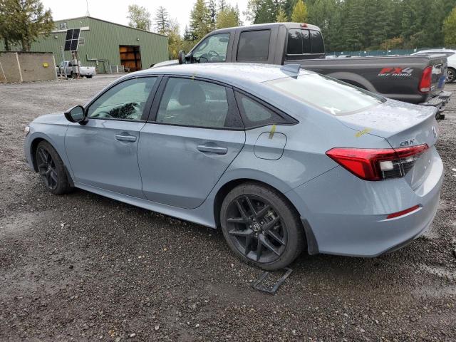 2HGFE2F5XNH594885 - 2022 HONDA CIVIC SPORT 灰色 照片 2