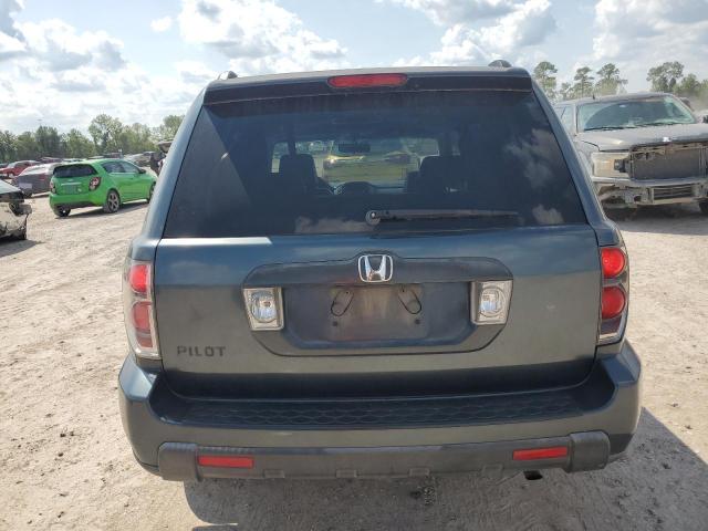 5FNYF28616B031936 - 2006 HONDA PILOT EX GRAY photo 6