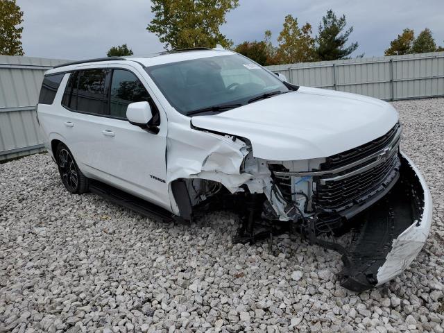 1GNSKRKD1NR145078 - 2022 CHEVROLET TAHOE K1500 RST WHITE photo 4