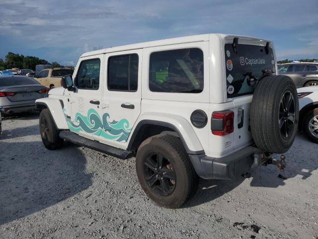 1C4HJXEN0LW199758 - 2020 JEEP WRANGLER UNLIMITED SAHARA WHITE photo 2