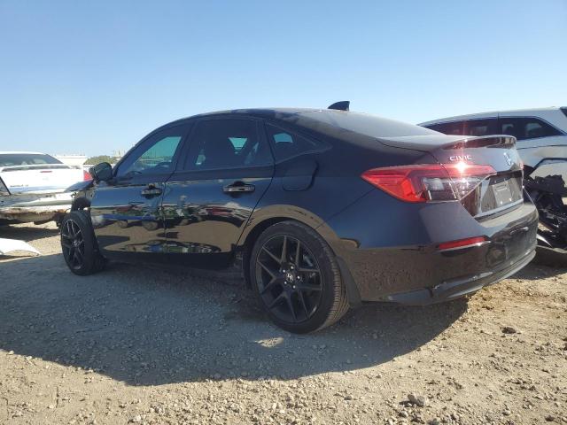 2HGFE2F51NH600346 - 2022 HONDA CIVIC SPORT BLACK photo 2