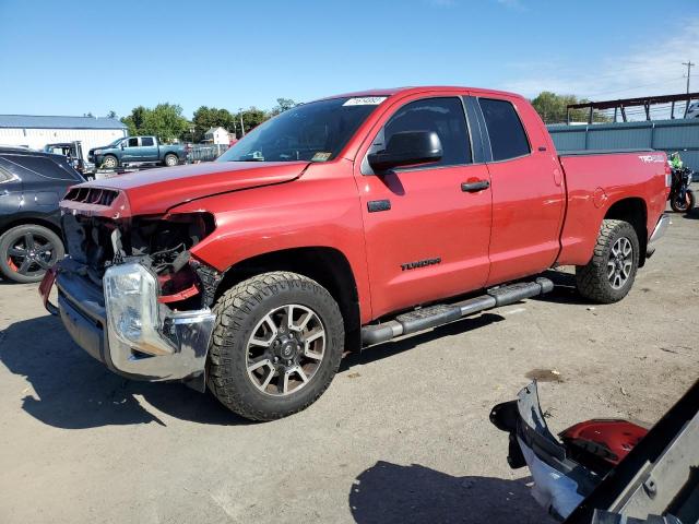 5TFUY5F10EX385419 - 2014 TOYOTA TUNDRA DOUBLE CAB SR/SR5 RED photo 1