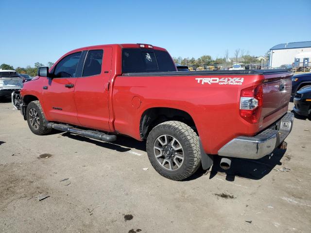 5TFUY5F10EX385419 - 2014 TOYOTA TUNDRA DOUBLE CAB SR/SR5 RED photo 2