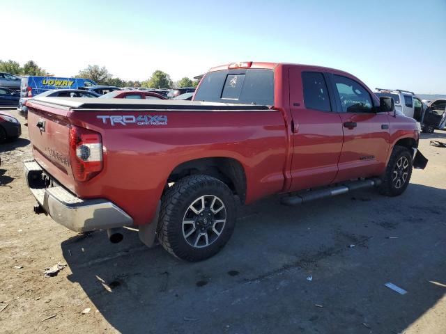 5TFUY5F10EX385419 - 2014 TOYOTA TUNDRA DOUBLE CAB SR/SR5 RED photo 3