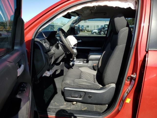 5TFUY5F10EX385419 - 2014 TOYOTA TUNDRA DOUBLE CAB SR/SR5 RED photo 7