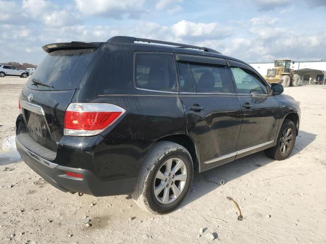 5TDBK3EH1CS100855 - 2012 TOYOTA HIGHLANDER BASE Siyah fotoğraf 3
