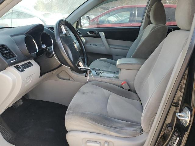5TDBK3EH1CS100855 - 2012 TOYOTA HIGHLANDER BASE Siyah fotoğraf 7