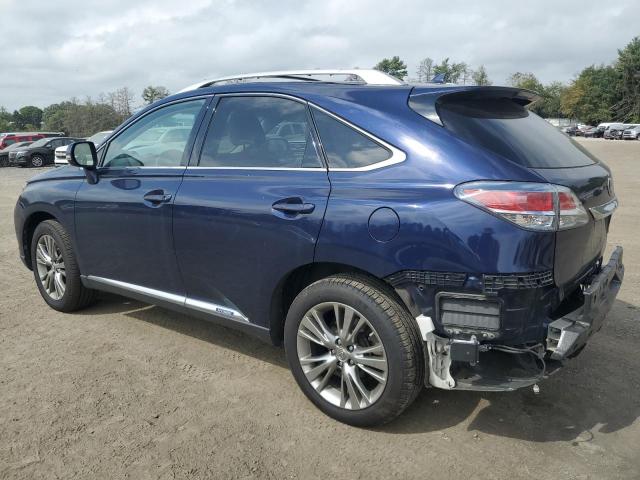 JTJBC1BA9D2444674 - 2013 LEXUS RX 450H BLUE photo 2