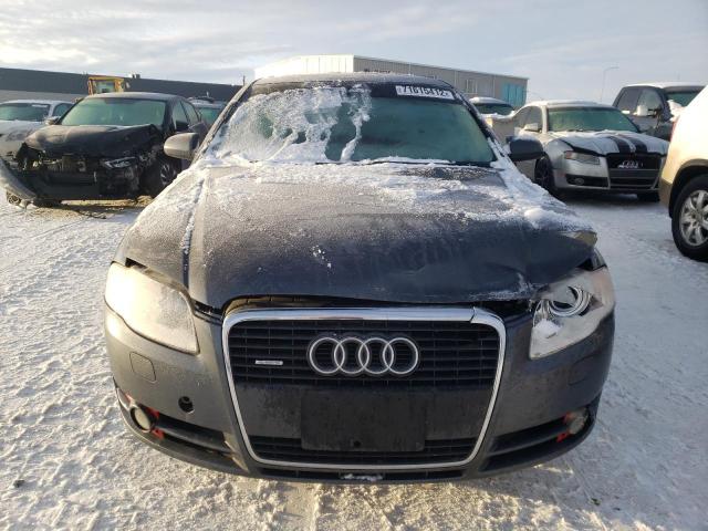 WAUDF68E96A000694 - 2006 AUDI A4 2.0T QUATTRO GRAY photo 5