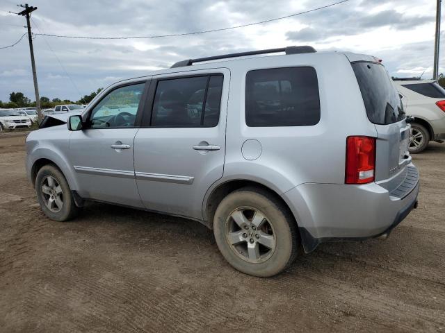 5FNYF4H62BB094498 - 2011 HONDA PILOT EXL SILVER photo 2