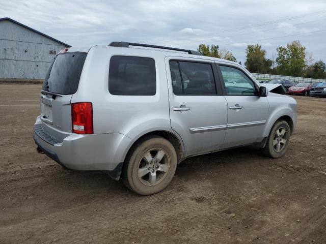 5FNYF4H62BB094498 - 2011 HONDA PILOT EXL SILVER photo 3