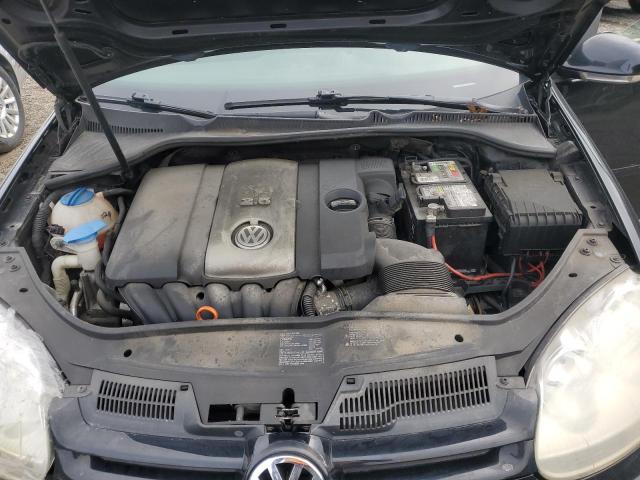 WVWDA71K48W156848 - 2008 VOLKSWAGEN RABBIT BLACK photo 11