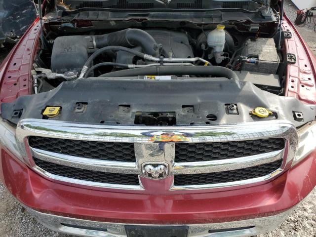 1C6RR7GT0ES460557 - 2014 RAM 1500 SLT RED photo 11