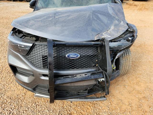 1FM5K8ABXSGA86003 - 2025 FORD EXPLORER POLICE INTERCEPTOR Boz foto 12