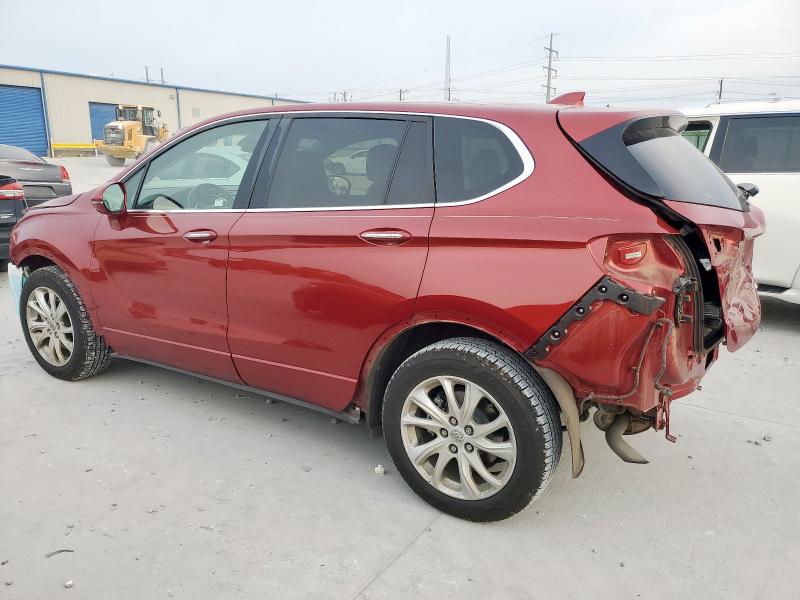 LRBFXBSA6KD026930 - 2019 BUICK ENVISION PREFERRED BURGUNDY photo 2