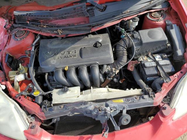 2T1KR32E93C155388 - 2003 TOYOTA COROLLA MA XR RED photo 11