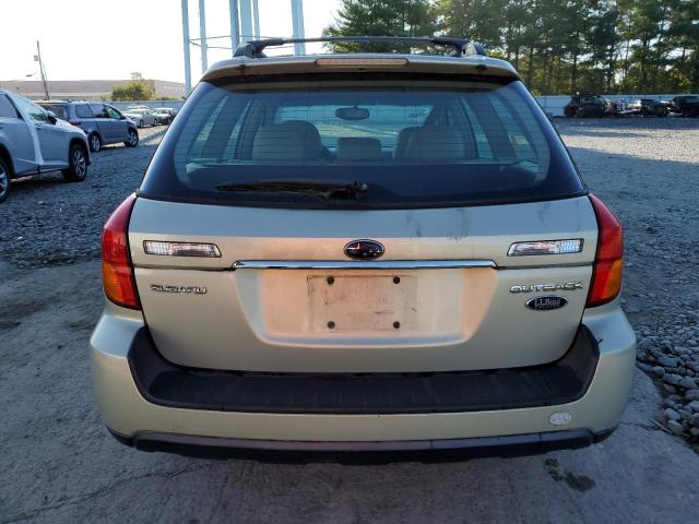 4S4BP86C854317489 - 2005 SUBARU LEGACY OUTBACK H6 R LL BEAN TAN photo 6