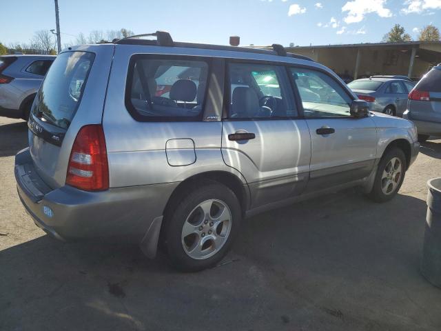 JF1SG65654H754190 - 2004 SUBARU FORESTER 2.5XS Сріблястий фото 3