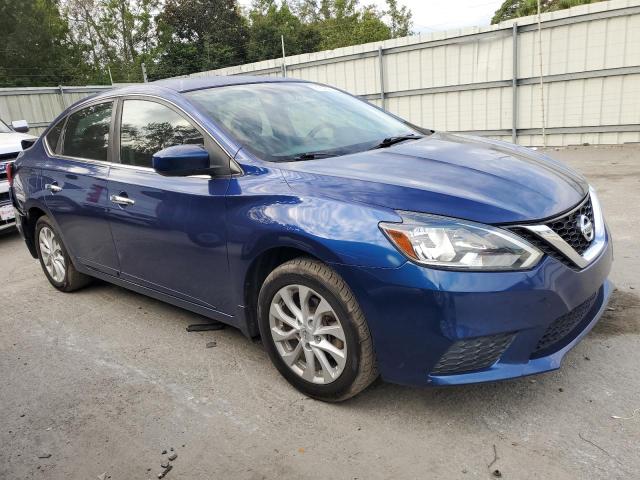 3N1AB7AP7JY208566 - 2018 NISSAN SENTRA S BLUE photo 4