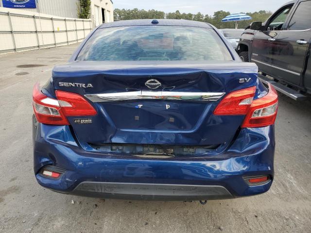 3N1AB7AP7JY208566 - 2018 NISSAN SENTRA S BLUE photo 6