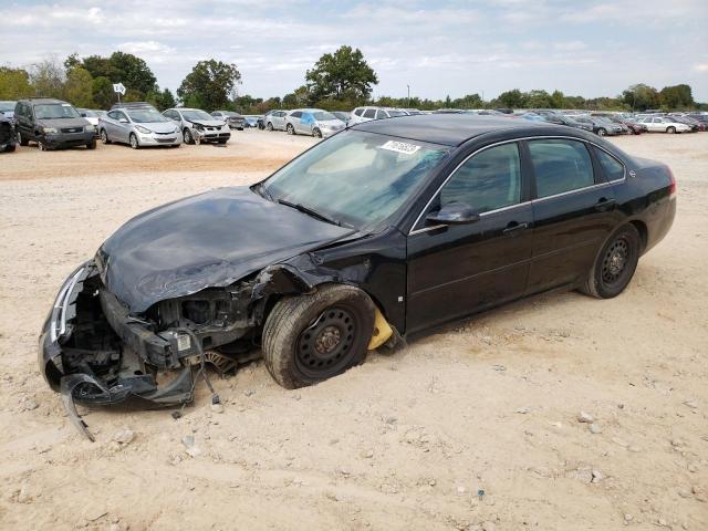 2G1WS55R579299373 - 2007 CHEVROLET IMPALA POLICE BLACK photo 1