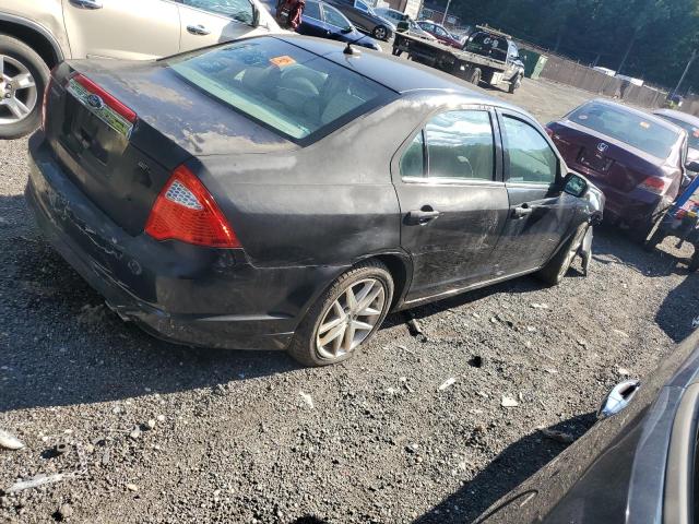 3FAHP0JAXBR281674 - 2011 FORD FUSION SEL BLACK photo 3
