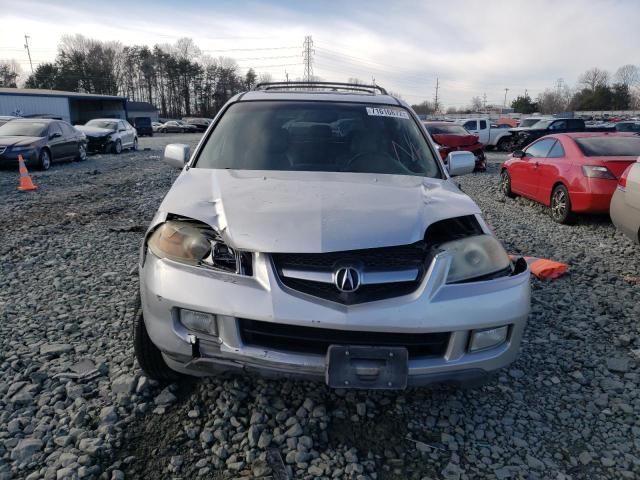 2HNYD18945H509750 - 2005 ACURA MDX TOURING SILVER photo 5