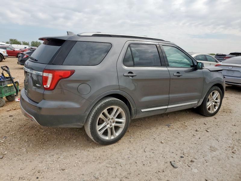 1FM5K8D88GGB32936 - 2016 FORD EXPLORER XLT CHARCOAL photo 3