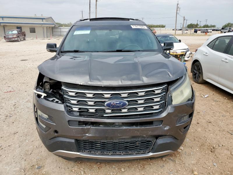 1FM5K8D88GGB32936 - 2016 FORD EXPLORER XLT CHARCOAL photo 5