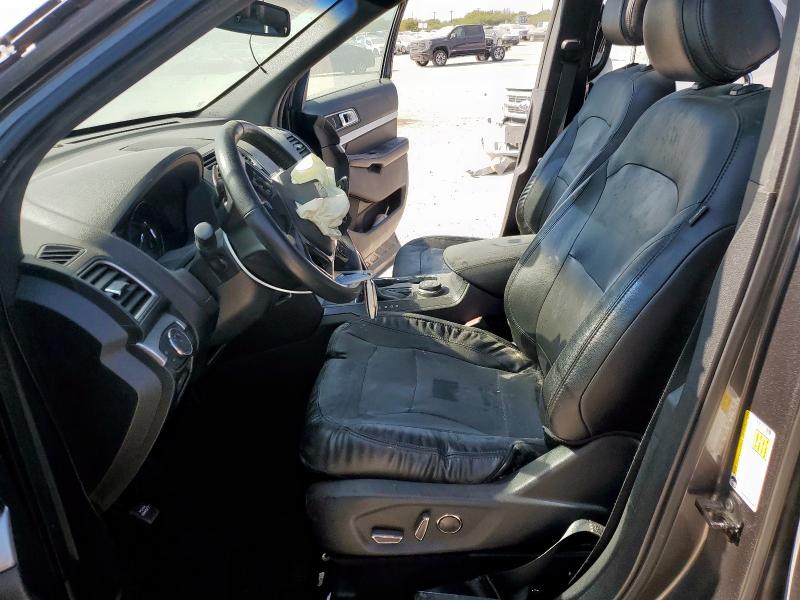 1FM5K8D88GGB32936 - 2016 FORD EXPLORER XLT CHARCOAL photo 7