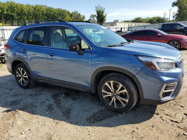 JF2SKASC5KH443458 - 2019 SUBARU FORESTER LIMITED ლურჯი ფოტო 4