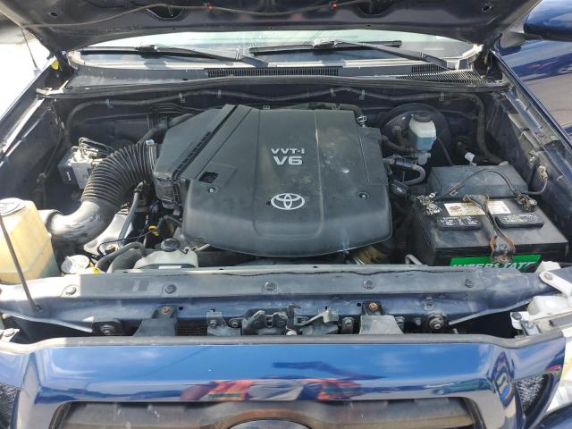 5TELU42N27Z342142 - 2007 TOYOTA TACOMA DOUBLE CAB BLUE photo 11