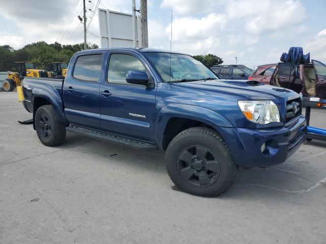 5TELU42N27Z342142 - 2007 TOYOTA TACOMA DOUBLE CAB BLUE photo 4