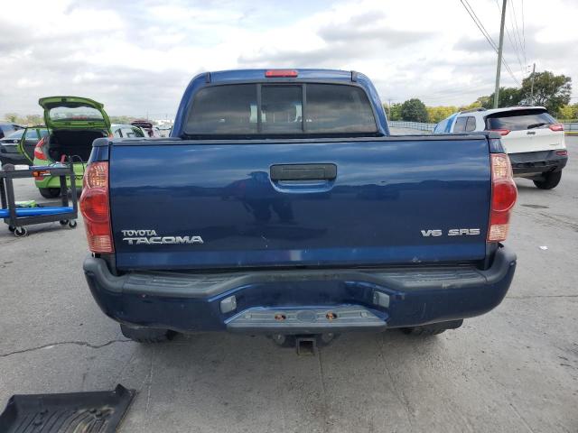 5TELU42N27Z342142 - 2007 TOYOTA TACOMA DOUBLE CAB BLUE photo 6