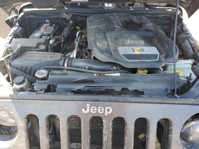 1C4HJWEG7EL234411 - 2014 JEEP WRANGLER U SAHARA CHARCOAL photo 11