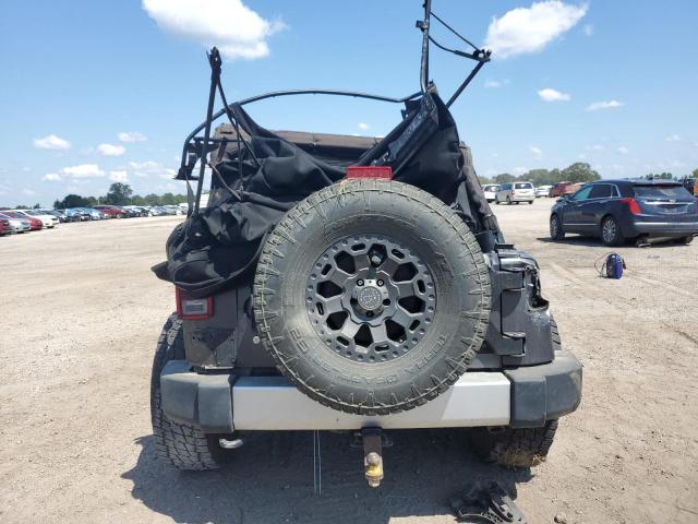 1C4HJWEG7EL234411 - 2014 JEEP WRANGLER U SAHARA CHARCOAL photo 6