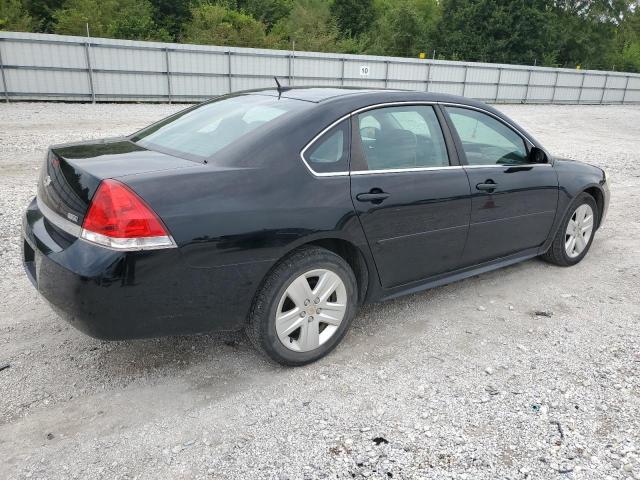 2G1WA5EK4B1262151 - 2011 CHEVROLET IMPALA LS BLACK photo 3