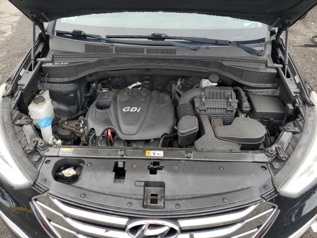 5XYZUDLB7EG217207 - 2014 HYUNDAI SANTA FE S შავი ფოტო 12