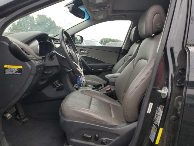 5XYZUDLB7EG217207 - 2014 HYUNDAI SANTA FE S შავი ფოტო 7