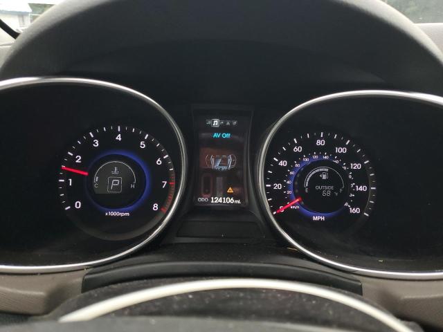 5XYZUDLB7EG217207 - 2014 HYUNDAI SANTA FE S შავი ფოტო 9