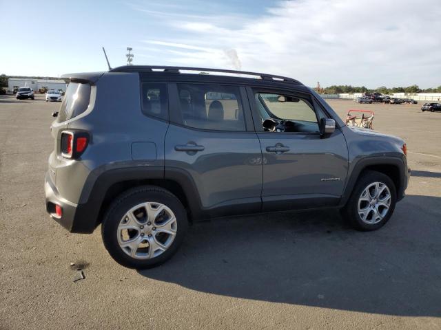 ZACNJBD19KPK78214 - 2019 JEEP RENEGADE LIMITED GRAY photo 3