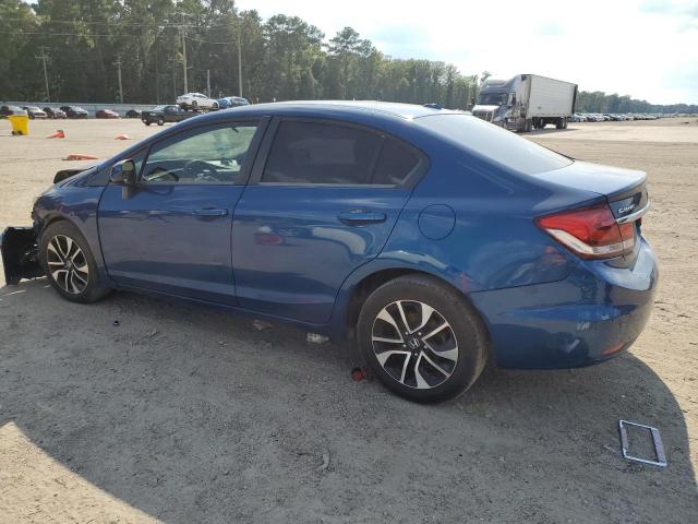 2HGFB2F90DH508221 - 2013 HONDA CIVIC EXL 蓝色 照片 2