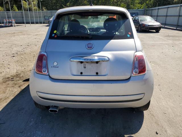 3C3CFFAR4ET287255 - 2014 FIAT 500 POP GRAY photo 6