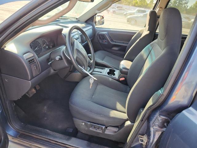 1J4GW48S54C231159 - 2004 JEEP GRAND CHER LAREDO BLUE photo 7