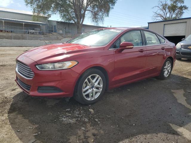 3FA6P0H79FR160609 - 2015 FORD FUSION SE RED photo 1