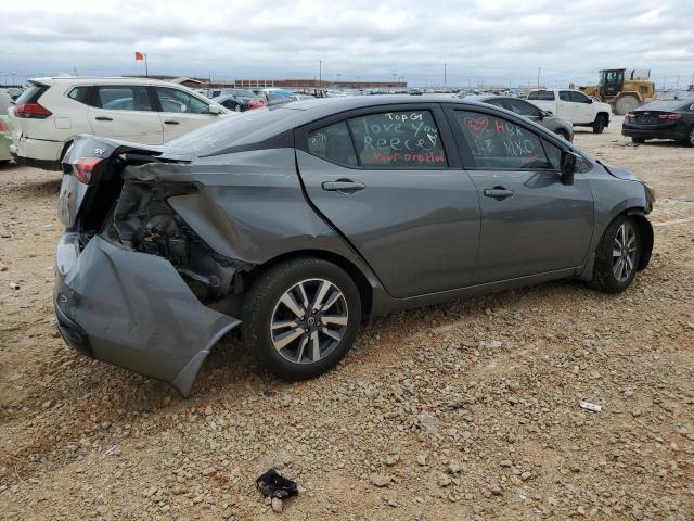 3N1CN8EV8LL814909 - 2020 NISSAN VERSA SV GRAY photo 3